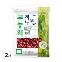 대구농산 무농약 팥, 1kg, 2개
