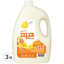 피죤 레귤러 섬유유연제 옐로미모사 본품, 4.21L, 3개