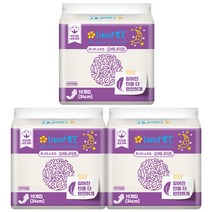 루나미 소프트 국내산 오버나이트 날개형, 10개입, 3팩, 패드형