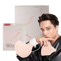 참존 톤업핏 블랙라벨 라이트 KF80 마스크 중형, 피치코랄, 1개, 25개입