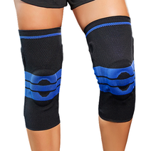 디와이 기능성 스프링 무릎보호대 블랙 L, 1개