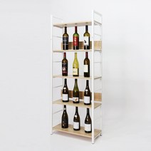 팬물산 이지랙 책장선반 5단, 화이트