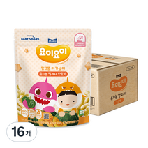 요미요미 유기농 쌀과자 25g, 단호박, 16개