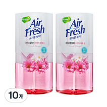 홈즈 에어후레쉬 크리스탈워터 프렌치부케향 본품, 400ml, 10개