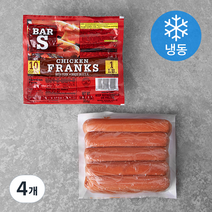 바스 치킨 프랑크 소시지 (냉동), 454g, 4개