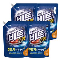 비트 진드기 액체세제 드럼용 리필, 2L, 4개