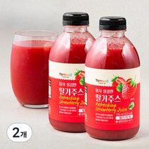 탐사 상큼한 딸기주스, 700ml, 2개