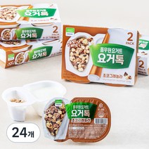 풀무원요거트 요거톡 초코그래놀라, 129g, 24개