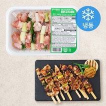 곰곰 국내산 닭으로 만든 파닭꼬치세트 + 곰곰 데리야끼용소스 (냉동), 750g, 1세트