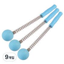 케이케이컴퍼니 골프공 안마기, 9개입, 블루