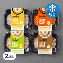 아임닭 맛있는 도시락 4종 세트 (냉동), 2세트