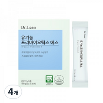 닥터린 유기농 프리바이오틱스 에스 유산균 30p, 4개, 180g