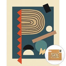 아트조이 물감 2배 DIY 명화그리기 40 x 50 cm, 미드 센추리 모던