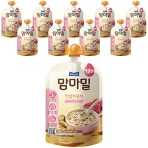 맘마밀 안심이유식 12개월, 표고버섯과 소고기, 10개입