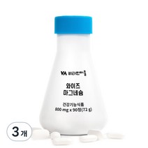 비타민마을 와이즈 마그네슘 72g, 90정, 3개