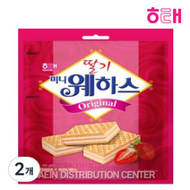 딸기 미니 웨하스, 150g, 2개