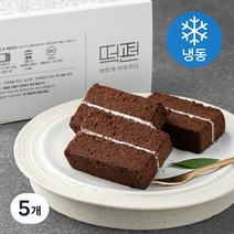 떡편 초코 쌀케익 (냉동), 315g, 5개
