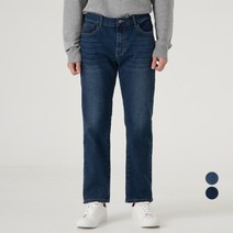 시티파이 남성 슬림 데님(하프 밴딩)