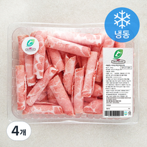 미트엔조이 미국산 목살 바로구이 (냉동), 500g, 4개