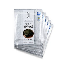 담미소 곱창돌김 무조미 구운김 10P, 150g, 5개