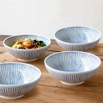 니코트 아오이 냉면기 4p, 혼합색상, 4개