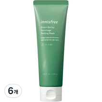 이니스프리 청보리 고마쥬 필링 마스크, 120ml, 6개