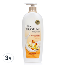 온더바디 울트라 모이스처 바디워시 아몬드 바닐라향, 785ml, 3개