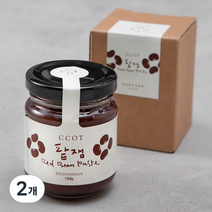 담꽃 CCOT 팥잼, 150g, 2개