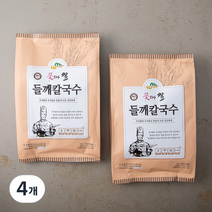 꽃보다쌀 들깨칼국수, 368g, 4개