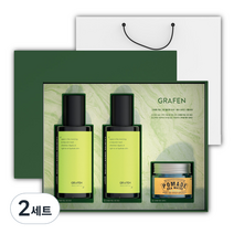 그라펜 카밍 그린 올인원 로션 150ml x 2p + 해수 포마드 50g 선물세트, 2세트