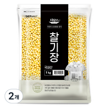더담은 국산 찰기장, 1kg, 2개