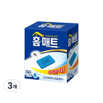 홈매트 매트형 모기퇴치제 리필 90매, 90g, 3개