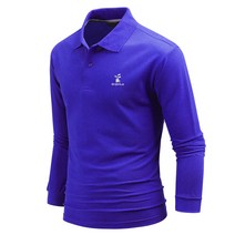 다꾸앙 남성용 골프백 자수 골프 긴팔 카라티 E06JKA_JL4054