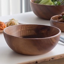 니코트 우드 샐러드볼 XXL, 혼합색상, 1개