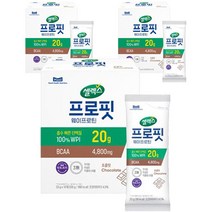 셀렉스 프로핏 웨이프로틴 파우더 초콜릿, 330g, 3개