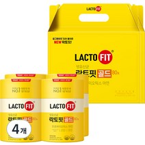 락토핏 골드 유산균 80p 더블 선물세트, 320g, 2개