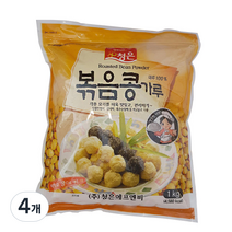청은 볶음콩가루, 4개, 1kg