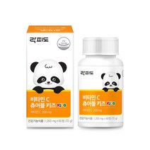 락피도 비타민 C 츄어블 키즈 72g, 1개, 60정, 60정