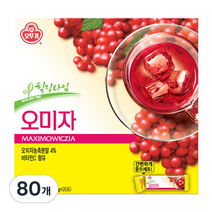 오뚜기 오미자차, 18g, 20개입, 4개
