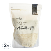 디자인농부 검은콩가루 쥐눈이콩, 2개, 500g