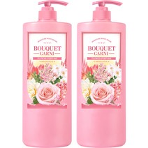 부케가르니 모이스처 바디워시 플라워퍼퓸, 1500ml, 2개