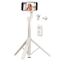 셀루미 155cm 롱레인지 무선 블루투스 올인원 삼각대 셀카봉, SEL-GT1550M(바닐라브론즈)
