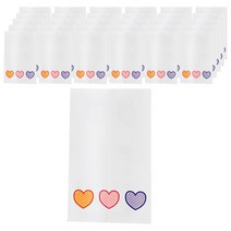 마켓감성 화이트 미니종이봉투 40p, 40개, 하트