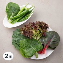 고추&모둠쌈, 550g, 2개