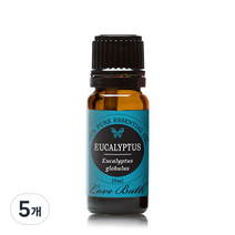 러브바스 아로마 에센셜 오일 유칼립투스 허브향, 10ml, 5개