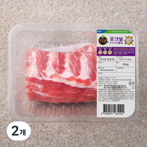 포크빌포도먹은돼지 돈등갈비 구이 찜용 (냉장), 500g, 2개
