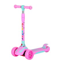 케이스피드 스마트 어린이킥보드, 핑크 + 그린