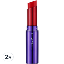 듀이셀 틴투어링 밤 4.5g, 04 퓨어레드, 2개