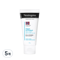 뉴트로지나 클린 앤 프로텍트 핸드크림, 50g, 5개