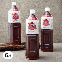 프레시오늘 신선냉장 맑은 계피 생강 5시간 윤성순 장모님 수정과, 1500ml, 6개